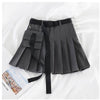 Skirts - Half-length Pleated Skirt Short Skirt High Waist Women Skirts