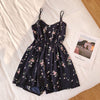 Sleeveless Floral Women Jumpsuits Beach Wide Leg Overalls Playsuits-Casual Jumpsuits & Rompers-Arimonz-Arimonz