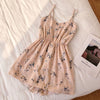 Sleeveless Floral Women Jumpsuits Beach Wide Leg Overalls Playsuits-Casual Jumpsuits & Rompers-Arimonz-Arimonz