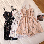 Sleeveless Floral Women Jumpsuits Beach Wide Leg Overalls Playsuits-Casual Jumpsuits & Rompers-Arimonz-Arimonz