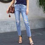 Slim Jeans For Women High Stretch Waist Casual Elastic Skinny Jeans-Skinny Jeans-Arimonz-Arimonz