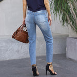 Slim Jeans For Women High Stretch Waist Casual Elastic Skinny Jeans-Skinny Jeans-Arimonz-Arimonz