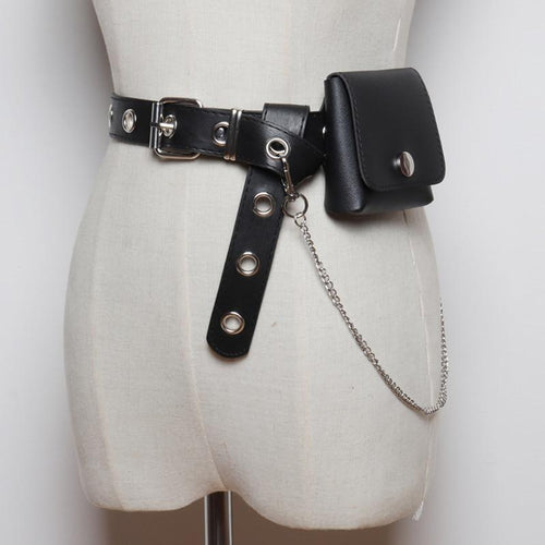 Small Bag Buckle Belt-Belts-Arimonz-Arimonz
