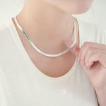 Snake Blade Chain-Necklaces-Arimonz-Arimonz