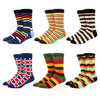 Socks & Tights - 6 Pairs Socks Casual Personality Design Streetwear Socks For Women