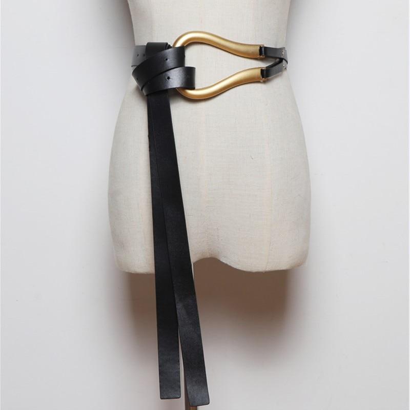 Soft Faux Leather Big Buckle Belt-Belts-Arimonz-Arimonz