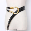 Soft Faux Leather Big Buckle Belt-Belts-Arimonz-Arimonz