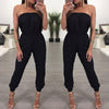Solid Black Off The Shoulder Tube Jumpsuit-Casual Jumpsuits & Rompers-Arimonz-Arimonz