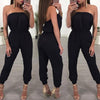 Solid Black Off The Shoulder Tube Jumpsuit-Casual Jumpsuits & Rompers-Arimonz-Arimonz