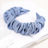 Solid Color Pleated Headband-Hair Accessories-Arimonz-blue-Arimonz