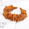 Solid Color Pleated Headband-Hair Accessories-Arimonz-orange-Arimonz