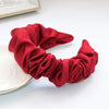 Solid Color Pleated Headband-Hair Accessories-Arimonz-red-Arimonz