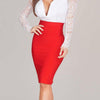 Solid Zipper Bandage Skirt-Skirts-Arimonz-Arimonz
