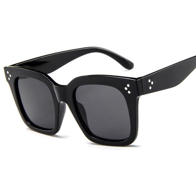 Sophia Square Sunglasses-Sunglasses-Arimonz-Black Gray-Arimonz