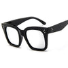 Sophia Square Sunglasses-Sunglasses-Arimonz-Black White-Arimonz