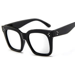 Sophia Square Sunglasses-Sunglasses-Arimonz-Black White-Arimonz