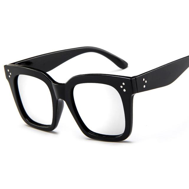 Sophia Square Sunglasses-Sunglasses-Arimonz-Black White-Arimonz