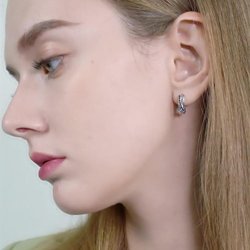 Spinel Stone Stud Earrings-Earrings-Arimonz-Arimonz