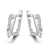 Spinel Stone Stud Earrings-Earrings-Arimonz-White-Arimonz