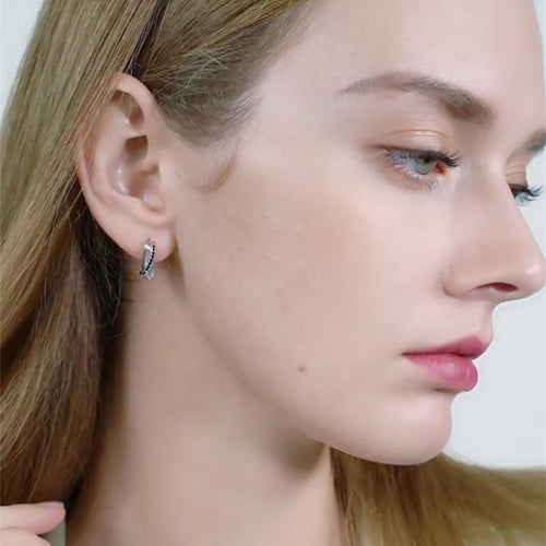 Spinel Stone Stud Earrings-Earrings-Arimonz-Arimonz