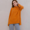 Splitside Oversize Thick Sweater Women Turtleneck Sweater Pullover-Pullovers-Arimonz-Arimonz