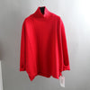 Splitside Oversize Thick Sweater Women Turtleneck Sweater Pullover-Pullovers-Arimonz-Turtle Neck Red-Arimonz