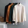 Splitside Oversize Thick Sweater Women Turtleneck Sweater Pullover-Pullovers-Arimonz-Arimonz