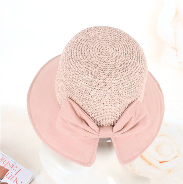Spring And Summer Straw Hat Big Brim Women Hat Cool Nice Hat For Women-Summer Hats-Arimonz-Pink-Arimonz