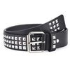 Square Bead Rivet Belt Metal Pyramid Straps Women Waist Belts-Belts-Arimonz-Arimonz