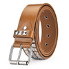 Square Bead Rivet Belt Metal Pyramid Straps Women Waist Belts-Belts-Arimonz-Arimonz