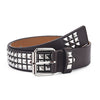 Square Bead Rivet Belt Metal Pyramid Straps Women Waist Belts-Belts-Arimonz-Arimonz