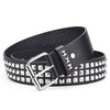 Square Bead Rivet Belt Metal Pyramid Straps Women Waist Belts-Belts-Arimonz-black-Arimonz