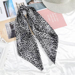 Square Head Scarves Print Bandanas Women Turban Headband Hair Band-Hair Accessories-Arimonz-Cheetah Print Gray-Arimonz