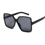 Square Oversized Sunglasses for Women Colorful Sunglasses for Women-Sunglasses-Arimonz-Black Gray-Arimonz