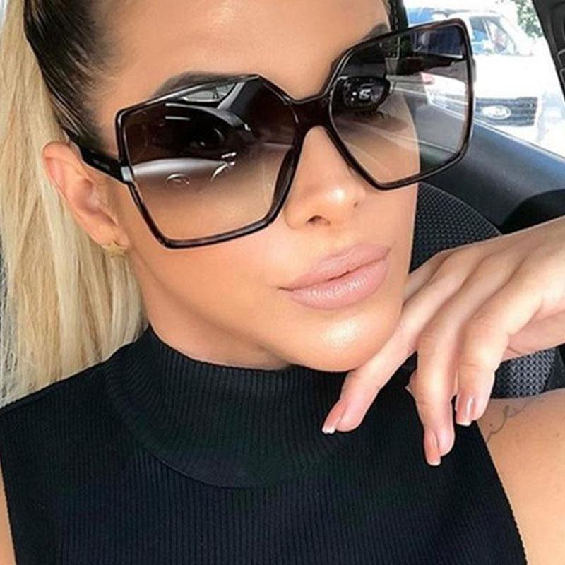 Square Oversized Sunglasses for Women Colorful Sunglasses for Women-Sunglasses-Arimonz-Arimonz