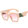 Square Oversized Sunglasses Women Sun Glasses Female Retro Eyewear-Sunglasses-Arimonz-Pink-Arimonz
