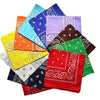 Square Paisley Bandanas Ride Mask Headbands For Women Bands Scarfs-Hair Accessories-Arimonz-Arimonz