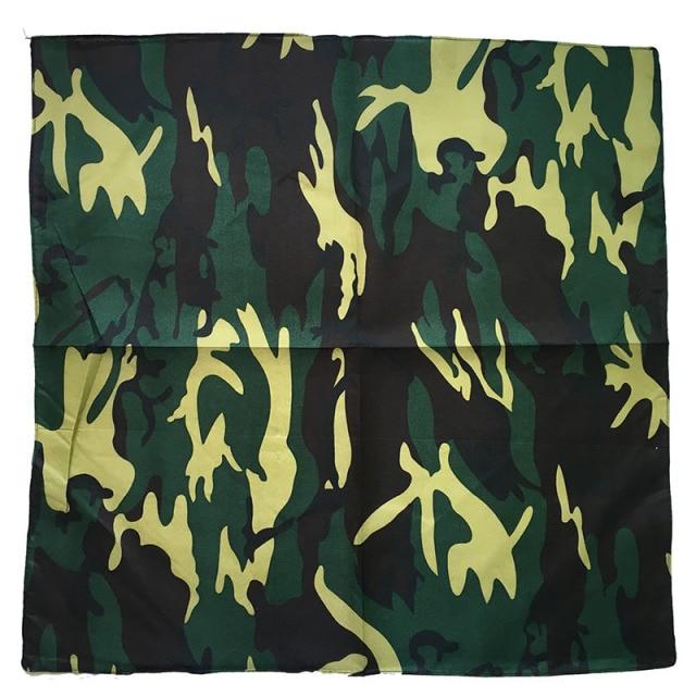 Square Paisley Bandanas Ride Mask Headbands For Women Bands Scarfs-Hair Accessories-Arimonz-camouflage-Arimonz