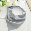 Square Paisley Bandanas Ride Mask Headbands For Women Bands Scarfs-Hair Accessories-Arimonz-gray-Arimonz
