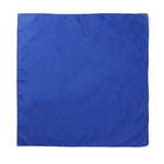 Square Paisley Bandanas Ride Mask Headbands For Women Bands Scarfs-Hair Accessories-Arimonz-Plain Blue-Arimonz