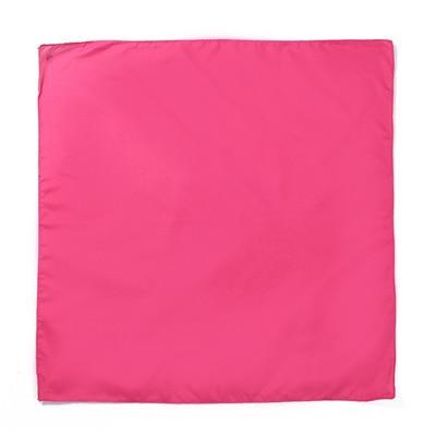 Square Paisley Bandanas Ride Mask Headbands For Women Bands Scarfs-Hair Accessories-Arimonz-Plain Bright Pink-Arimonz