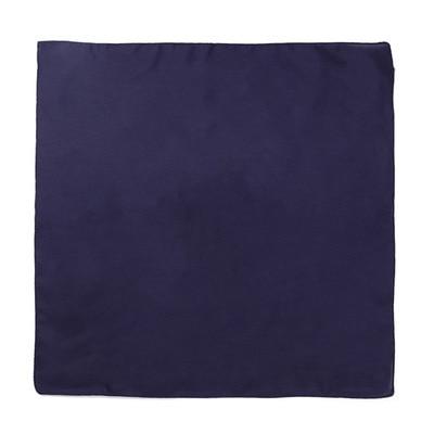 Square Paisley Bandanas Ride Mask Headbands For Women Bands Scarfs-Hair Accessories-Arimonz-Plain Navy Blue-Arimonz