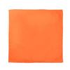 Square Paisley Bandanas Ride Mask Headbands For Women Bands Scarfs-Hair Accessories-Arimonz-Plain Orange-Arimonz