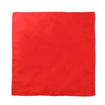 Square Paisley Bandanas Ride Mask Headbands For Women Bands Scarfs-Hair Accessories-Arimonz-Plain Red-Arimonz