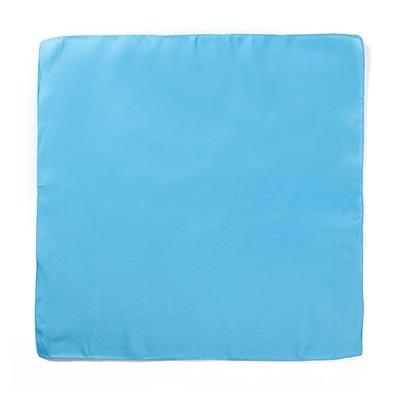 Square Paisley Bandanas Ride Mask Headbands For Women Bands Scarfs-Hair Accessories-Arimonz-Plain Sky Blue-Arimonz