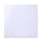 Square Paisley Bandanas Ride Mask Headbands For Women Bands Scarfs-Hair Accessories-Arimonz-Plain White-Arimonz