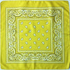Square Paisley Bandanas Ride Mask Headbands For Women Bands Scarfs-Hair Accessories-Arimonz-yellow-Arimonz