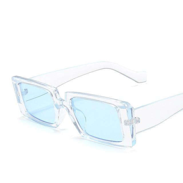 Square Retro Sunglasses Women Vintage Sun Glasses For Women Eyeglasses-Sunglasses-Arimonz-Baby Blue-Arimonz