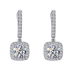 Square Shape Drop Earrings for Women Elegant Women Dangle Earrings-Earrings-Arimonz-Arimonz