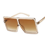 Square Women Sunglasses Clear Lens Sunglasses-Sunglasses-Arimonz-Arimonz